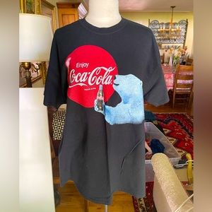Coca Cola black tee shirt (size XL)